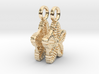 Crinoid Star Earrings - Science Jewelry 3d printed 