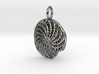 Elphidium Foraminifera Pendant - Science Jewelry 3d printed 