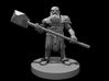 Dwarf Barbarian with a Maul 3d printed 