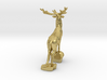 Noble deer 3d printed 