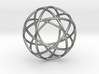 Penta Sphere pendant, .6" diam. 3d printed 