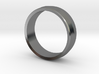 Alternative Penta Unisex Band Ring by V DESIGN LAB 3d printed 