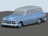 1954 Chevy Wagon 210 (2) N Scale Vehicles 3d printed Render