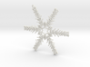 Addison snowflake ornament 3d printed 