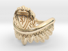 Good Omens: Aziraphale's Ring 3d printed 14K Yellow Gold