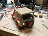 Tamiya Mopar Jeep Light Bar Assy V3.0 3d printed Lightbar, mirrors, fogs installed