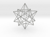 Modern miminalist dodecahedron geometric pendant 3d printed 