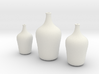 Floor Vases Set of 3 3d printed 