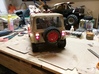 Tamiya Jeep CC-01 Tail light Set 3d printed Lit with LED, in smooth fine detail plastic