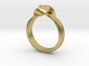 Twist Interlock Ring_A 3d printed 