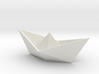 Origami boat 3d printed 