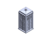 Dr.Who Tardis phone booth 3d printed 