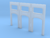 Arched Cross Girders - set of 3 (N-scale) 3d printed 