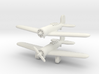 Lockheed Altair (2 models set) 1/285 3d printed 