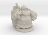 Dwarven Santa Miniature 3d printed 