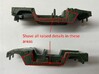 M1114 Humvee Armor With Spare Tire Bumper 3d printed Shave raised details as shown