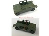 M1114 Humvee Armor 3d printed If molded into original model, cut away doors as shown