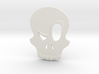 Eyebrow Skull Pendant (Small) 3d printed 