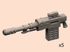 28mm automatic guns SM x5 3d printed 