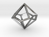 Wireframe Polyhedral Charm D10/Decahedron 3d printed 