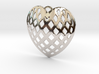 KTFHP01 Filigree Heart Pendant Jewelry 3d printed 