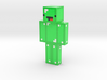 2019_12_30_green-skeppy-13745206 | Minecraft toy 3d printed 