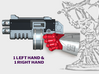 2x Warp Bolter 1 - Demon Lord Weapons (L&R) 3d printed 