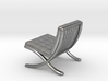 Mies-Van-Barcelona-Chair - 1/2" Model 3d printed 