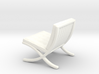 Mies-Van-Barcelona-Chair - 1/2" Model 3d printed 