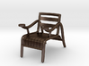 ThinkingMan Chair - 1/4" Model 3d printed 