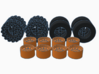 1:50 Bobcat S750 Tires value pack of Eight  3d printed 
