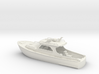 Yacht 01.HO Scale (1:87). without stern platform 3d printed 