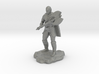 Half Orc Barbarian Soldier with Axe 3d printed 