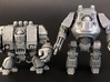 Marine Dreadnought Extension Kit V4 3d printed Side by side without kit. 