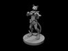 Tabaxi Bard with Fiddle 3d printed 