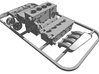 1:24 SRT4 Dodge Neon Engine Kit 3d printed 