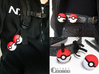 Small pokeball holder - Clip version - 1:1 scale 3d printed 