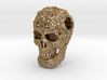 "Immortal Skull"  Gold Steel with 573 code 3d printed 