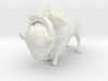 O Scale Bison with Harness 3d printed This is a render not a picture