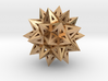 Stellated Truncated Icosahedron (steel) 3d printed 