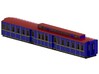 The Queen of Swedens railway wagon 1891 – N-scale 3d printed CAD-model