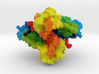 COVID-19 Protease with N3 Inhibitor 3d printed 