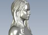 1/9 scale sexy topless girl bust D 3d printed 