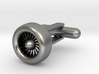 Jet Engine Cufflinks 3d printed 