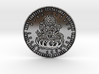 Coin of 9 Virtues Lord Brahma 3d printed 
