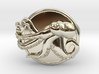Playful Octopus Signet Ring Size 7.5 3d printed 