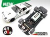 Chassis - Falcon Slot Cars / Fly Porsche 924 GTR  3d printed Chassis compatible with Falcon Slot Cars model (slot car and other parts not included)