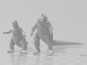Godzilla Earth kaiju monster miniature games 65mm 3d printed 