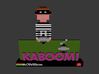 Kaboom ATARI 2 3d printed 