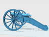 Carolean howitzer 3d printed 